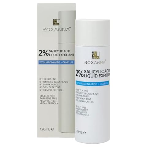 Roxanna 2% BHA Liquid Exfoliant for Blackheads Cover
