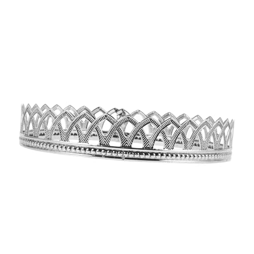 Gatuida Corona de Rey Vintage Decorativa para Disfraz Masculino Accesorio para Fiesta y Cumpleaños Tocado Barroco para Cosplay y Actuaciones