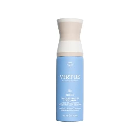 VIRTUE Purifying Leave-In Hair Conditioner Spray, Reduce Frizz and Split Ends, Detangles and Nourishes, Color Safe, 5 Fl Oz Cover