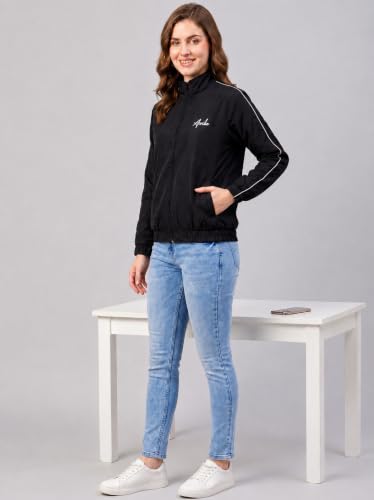 Image of Women Lightweight Jacket | Solid Casual Windcheater With 2 Pockets