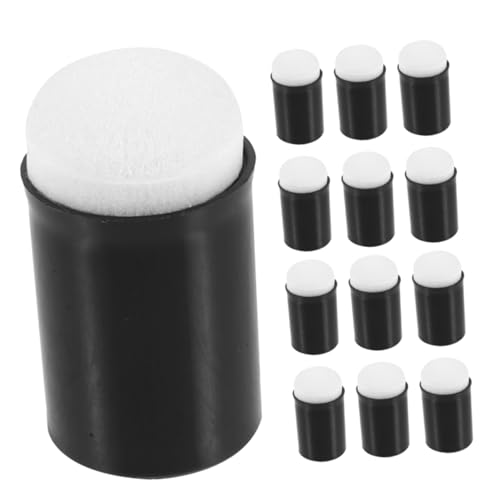 Beatifufu 15Pcs Portable Drawing Dauber Easy to Use Finger Painting Sponges for Oil Watercolor and DIY Crafts Present for Young Artists