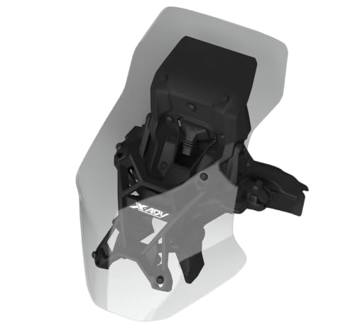 Pare-brise ADV350 moto de 2022 à 2025 supprimant les turbulences sous le casque