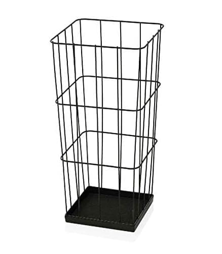OGFC 52102 Modern compact broom stand for Indian home/office and commercial spaces/Modern stylish broom holder - Black-image-5