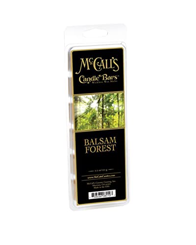 McCall's Candles | Scented Wax Melt | Balsam Forest – Fresh Balsam, Cinnamon Clove & Lily of The Valley | 5.5 oz