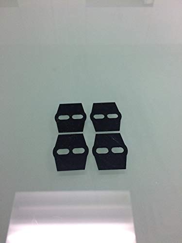 Good Vibration Leg Length Cleat Spacer for Shimano SPD Mountain Pedal + Crank BROS Shoe Shield + Wedge (Black, 10mm spacers+Shoe Shield) - Thumbnail 5