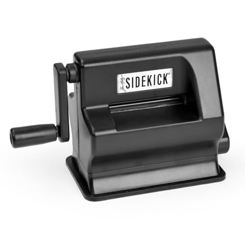 Sizzix Portable Manual Die Cutting & Embossing Machine for Arts & Crafts, Scrapbooking & Cardmaking, 2.5” Opening, One Size, Tim Holtz Sidekick Starter Kit by Sizzix - Image 2