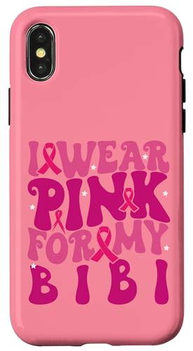 I Wear Pink for My Bibi [ LbY X}zP[X iPhone X/XS p