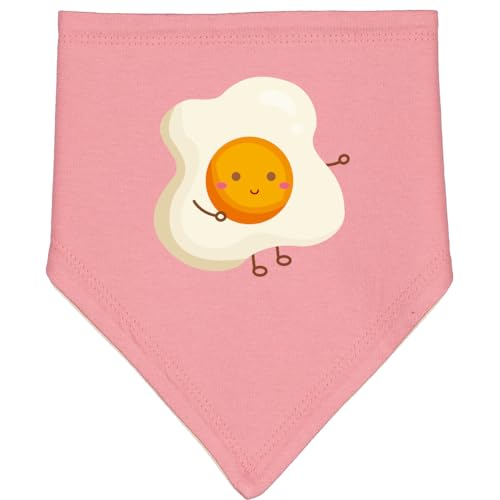 inktastic Happy Fried Egg Baby Bandana Bib