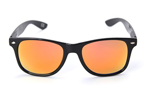 NCAA Tennessee Volunteers TENN-5 Black Frame, Orange Lens Sunglasses, Black, One Size3