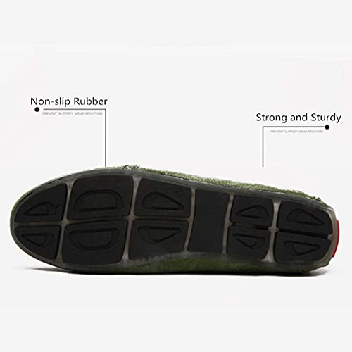 Men Suede Driving Comfort Loafers Brogue Casual Walking Flat Moccasin Business Classic Dress Boat Shoes3