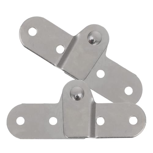 Holibanna 2pcs Ladder Hinge Replacement Kit for Attic and Step Ladders Multi-Purpose Hardware for Easy Installation Suitable for Various Needs