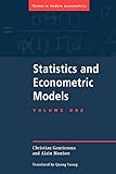 Statistics & Econometric Models v1