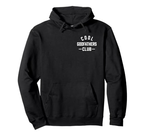 Pocket Cool GodFathers Club Best Dad Ever Retro Father's Day Pullover Hoodie