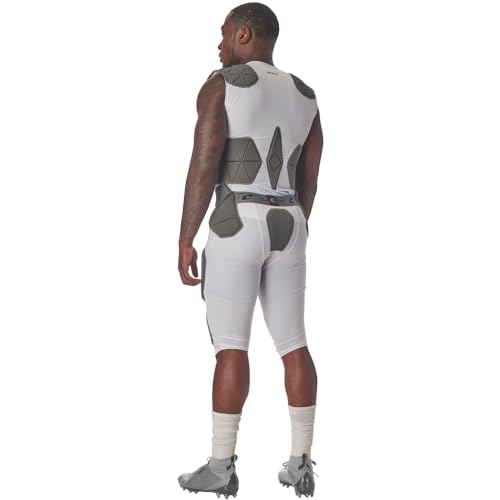 Champro Tri Flex 7-Pad Integrated Youth Girdle , White, Large by CHAMPRO - Image 7