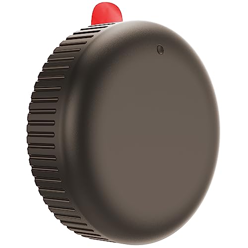 Stouchi Support étanche IPX8 Airtag, étui Airtags avec Autocollant adhésif 3M VHB, Support Autocollant Air Tag PC Plus Durable pour vélos, Skis, boîtes à Outils,tondeuses à Gazon,remorques-Gris Chaud