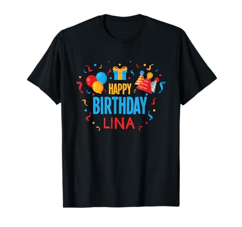 Feliz Cumpleaños Lina Camiseta