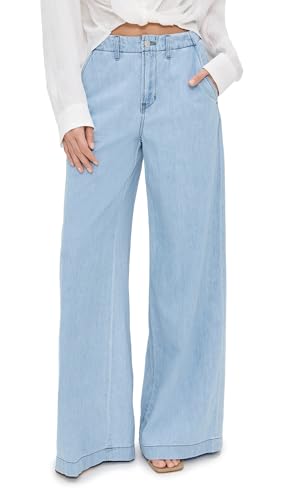 L'AGENCE Women's Runa High Rise Wide Leg Trousers
