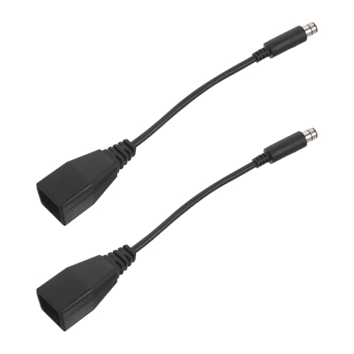 Cable adaptador de corriente Operitacx para consola de juegos kit de 2 piezas de alimentación
