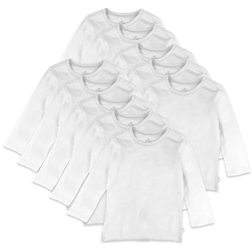 Image of HonestBaby Baby Long Sleeve T-Shirts (10-Pack)