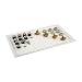 Produktbild APS 83482 GN 1/4 Tablett Pure, 26,5 x 16,2 cm, Höhe 3 cm, Melamin, weiß