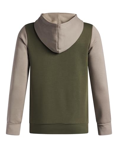 Under Armour Boys' Rival Fleece Colorblock Graphic Hoodie (Big Kids)2