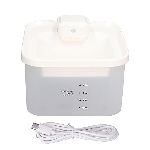 Fuente de agua inalámbrica para mascotas 2L