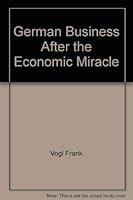 German business after the economic miracle 0470909706 Book Cover