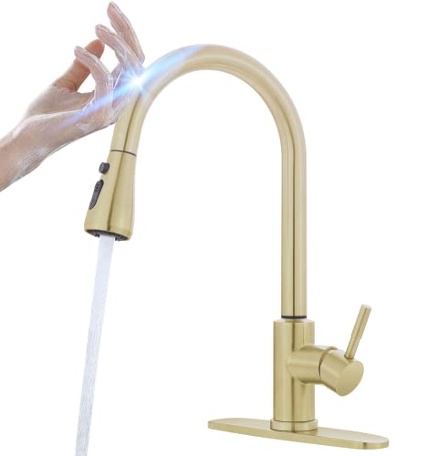 Smart Touch Faucet for Kitchen Sink: MSTJRY Touch Kitchen