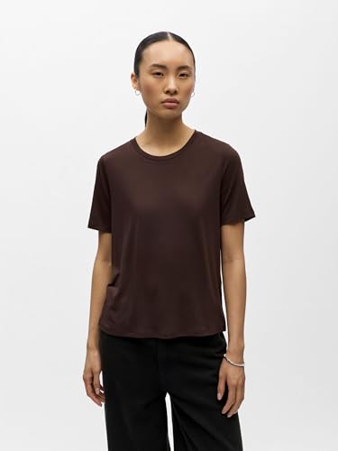 T-shirt pour femme Objannie S/S Noos Object, le haut basique léger et extensible