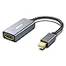 Price comparison product image BENFEI Mini DisplayPort to HDMI Adapter 4K, Thunderbolt to HDMI Converter for MacBook Air, iMac, MacBook Pro, Surface Pro 3/4/5[Gold-Plated Connectors, Aluminium Shell&Nylon Cable]
