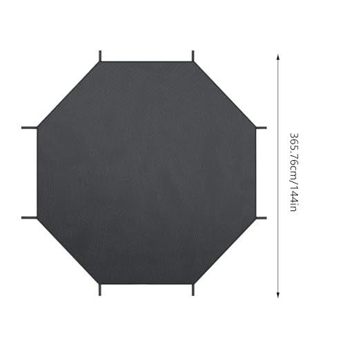Housse d'ombrage de trampoline de jardin en tissu imperméable - 2