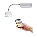 Produktbild Paulmann 92966 LED Einbauleuchte SmartHome Zigbee Modul Coin rund incl. 1x2,5 Watt RGBW dimmbar Einbaustrahler Opal Spot Einbaulampe 2700 K
