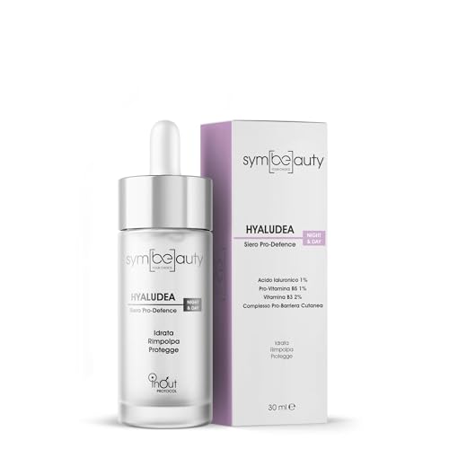 HYALUDEA Ácido Hialurónico [RESULTADOS EN 7 DÍAS] – Acción PRE-AGE con Niacinamida y Pro-Vitamina B5 | Hidrata, Protege, Rellena | Tratamiento Día y Noche