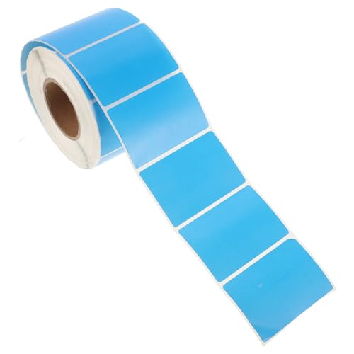 BETOOKY Etiquetas Adhesivas de Papel Térmico de Color 60x40 Mm para Impresora Térmica, 800 Unidades en Rollo, Aptas para Oficina y Cocina, Escritura Bolígrafo o Marcador Color Aleatorio