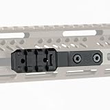 Monstrum Scout Light Mount Picatinny Rail | Compatible with M-LOK Platforms | Compatible with...