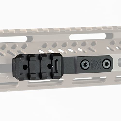 Monstrum Scout Light Mount Picatinny Rail | Compatible with M-LOK Platforms | Compatible with Surefire M300/M600 Series/Streamlight Protac Series