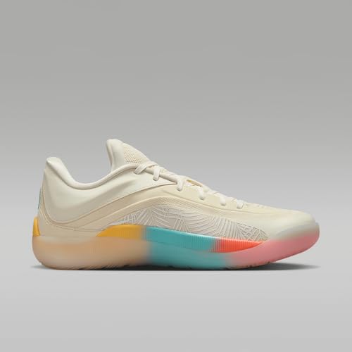 Zion 4 "Low Country Basketball Shoes (FB1802-102, Coconut Milk/Sail/Bright Mango/Aurora Green)3