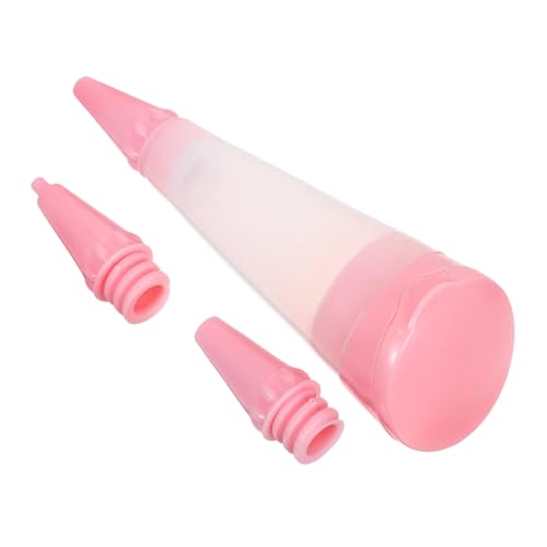 Luxshiny シリコン製ケーキデコレーションペン アイシングノズル付き 低温高温対応クリームパイピングツール 初心者から上級者向け クッキ