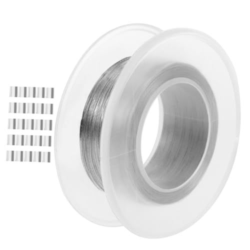 VILLFUL 1 Set Fishing Wire Rope Outdoor Laundry Line Wire Cable for Clothesline Clothes Line Fishing Picture Frame Cable Wire Rope Outdoor Clothesline Braid Fishing Lines Steel Wire