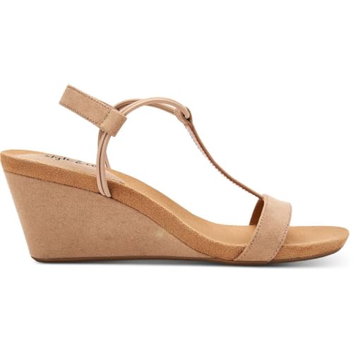 Image of Style & Co. Womens Mulanepwt Sequined Wedge Sandals