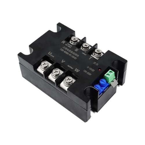 CXDFRSER Controlador de módulo de Arranque Suave de Motor trifásico de 1KW a 22KW Arrancador Suave de Motor Arrancador Lento de Motor(TSR-120WA-R1(12KW))
