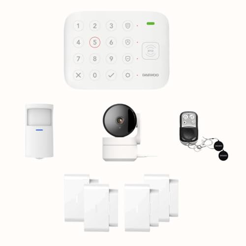 PRENDI IL CONTROLLO CON L'APP DAEWOO HOME CONNECT: attiva e disattiva il tuo sistema di monitoraggio nell'app Daewoo Home connect.