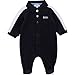 BOSS Pijama de Terciopelo Bebe Marino 12MESES
