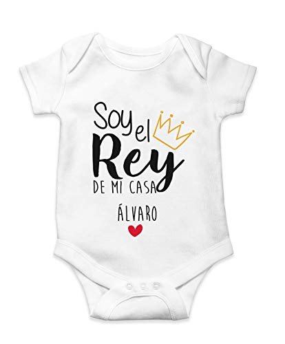 Body Bebé Personalizado Rey Regalo Bebé