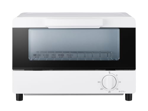 ケーズデンキオリジナルモデル オーブントースター KS-TS25T-W[ 焼きたて あつあつ 食卓 オープン 焼く あぶる 温める インテリア おしゃれ シンプル かわいい 可愛い 新生活](NE-16)