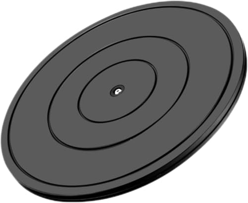 Vilom 360度回転スムーズで取り付け不要すぐ使え、小型・薄型・軽量でも頑丈で耐久性 外部高強度PSプラスチック・内部プラスチックメッシュ24個固定鋼球・中心軸ステンレス鋼ネジと耐摩耗性キットで安定性能、多岐にわたる用途に最適、サイズ多様で両面デザイン