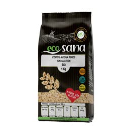 Ecosana Copos Avena Fino Sin Gluten Bio 1 Kg