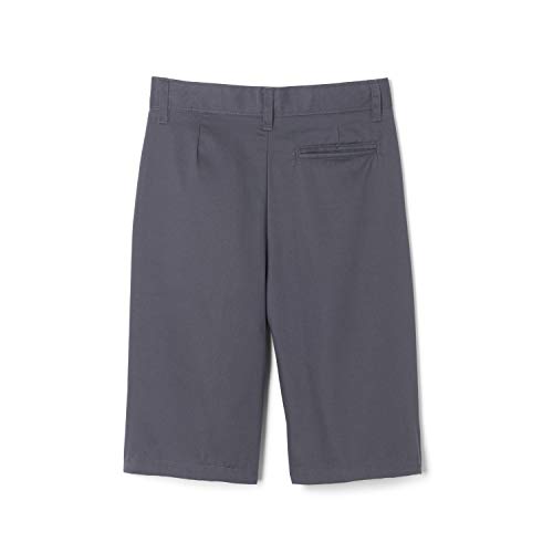 Image of French Toast Boys' Adjustable Waist Stretch Flat Front Shorts (Standard & Husky) for School Uniform