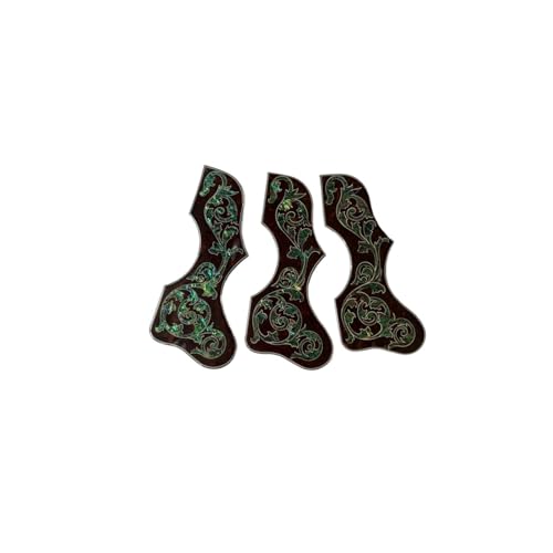 Pickguard De Guitare 厚さ2mm オリジナル ハンドメイド ピックガード ギター アワビ パール インレー 43インチギター1用