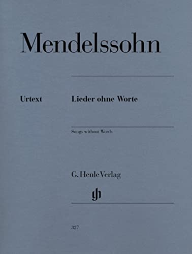 Mendelssohn: Songs without Words Volume III (Multilingual Edition)